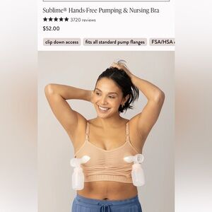 Kindred Bravely Sublime Hands Free Pumping & Nursing Bra